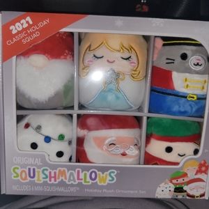 Squishmallows 2021 Christmas Ornaments